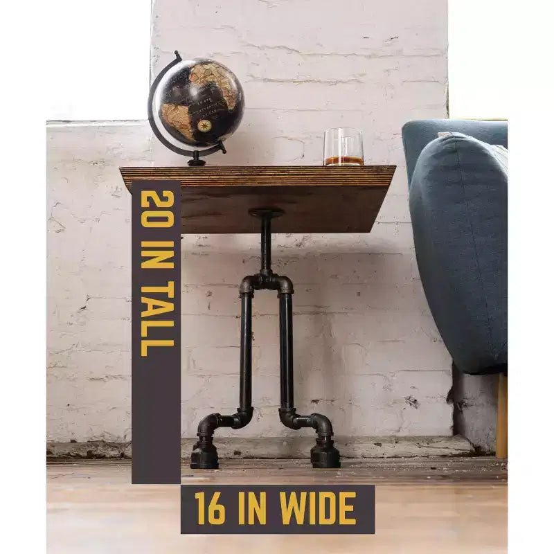 Table d'appoint Roots par PIPE DÉCOR