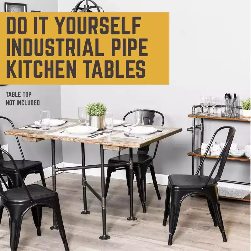 Table de cuisine Solitaire par PIPE DÉCOR