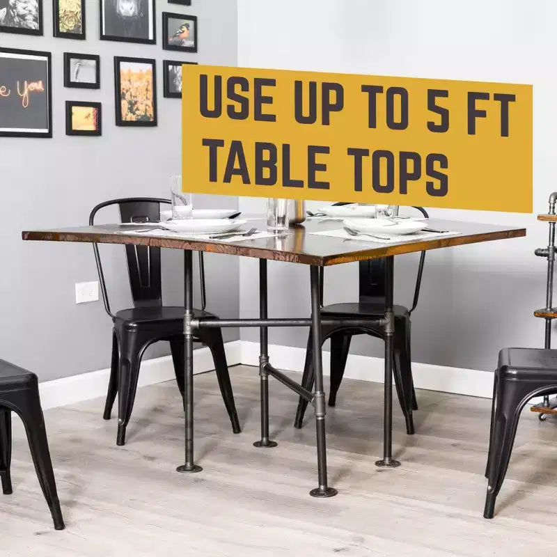 Table de cuisine Solitaire par PIPE DÉCOR