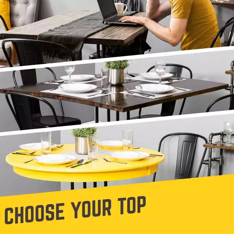 Table de cuisine Solitaire par PIPE DÉCOR