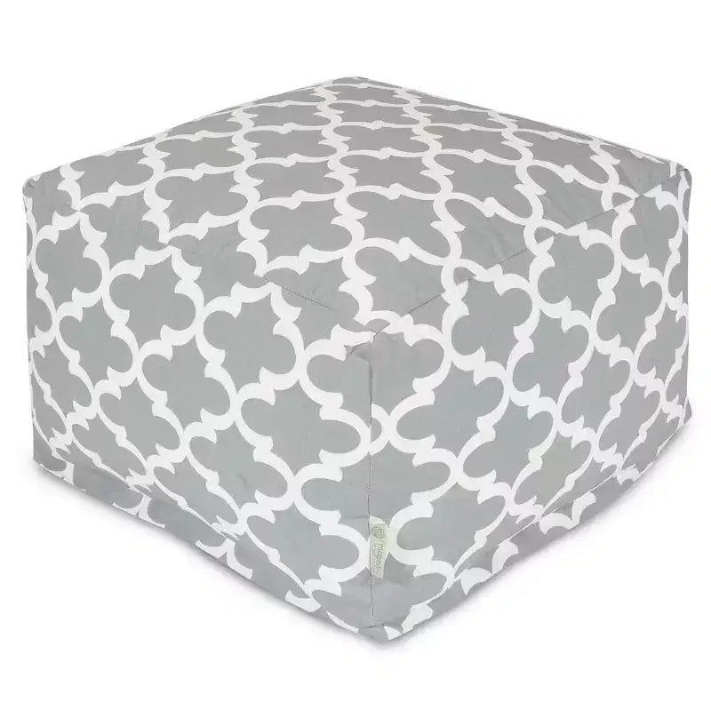 Majestic Home Goods, pouf ottoman Treillis