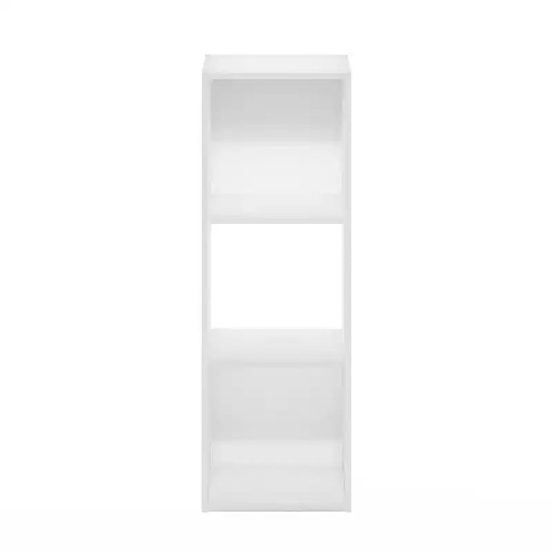 HomeStock Pelli Meuble de rangement cubique, 3x1, Blanc