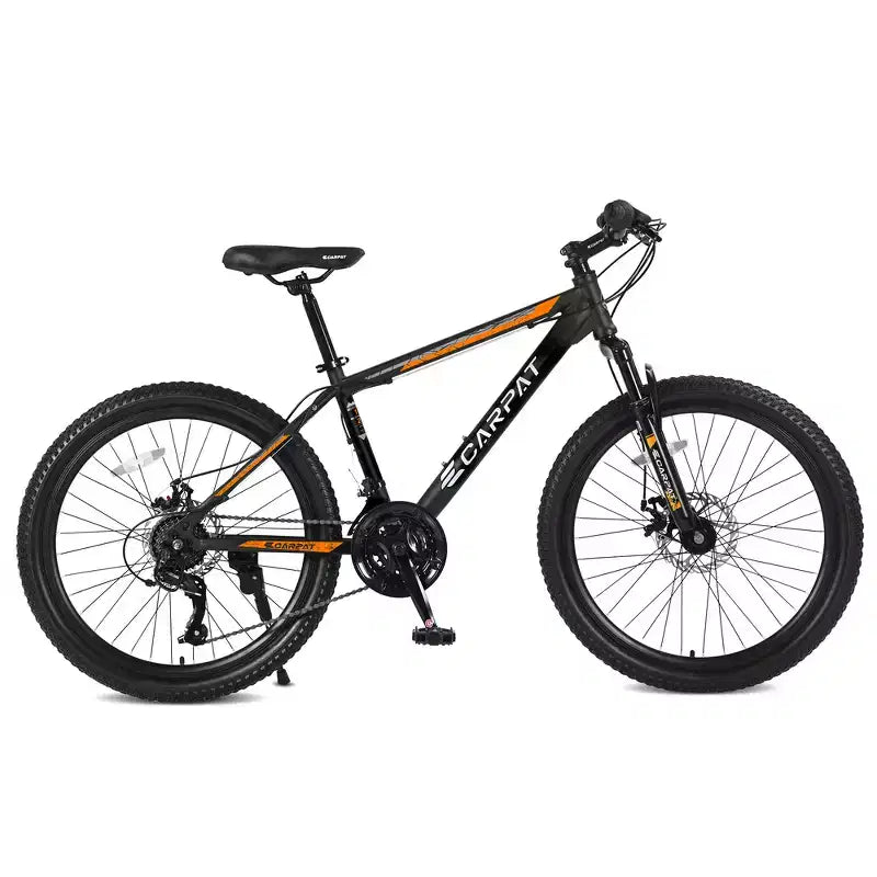 VTT Zeus & Ruta 26 avec 21 vitesses, double suspension, cadre en acier à haute teneur en carbone, pour adultes et adolescents