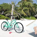 Whisen 26 Adultes Femmes Vélos de Plein Air, Vélo de Plage avec Cadre en Acier et Cadre Bas Incliné, 7 Vitesses