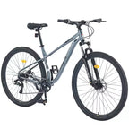 VTT Okak 29 pouces avec système 8 vitesses, Dirt Bike avec cadre en acier et suspension avant, vélo pour adultes hommes, femmes, garçons et filles