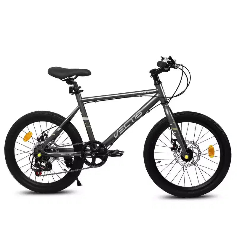 Vélo enfant Okak 20" avec 7 vitesses et cadre en acier, vélo enfant avec double freins à disque et pneus de 1,75", vélos cruiser pour garçons et filles