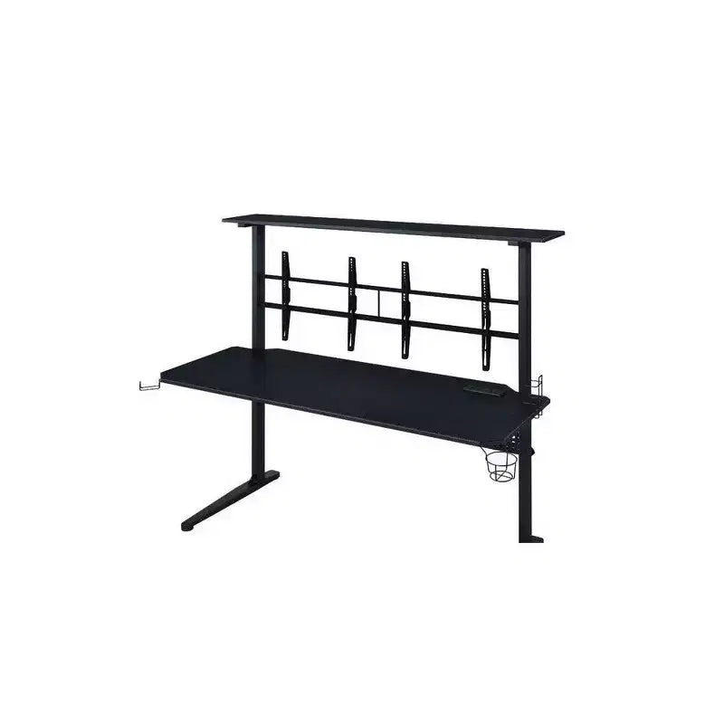 Table de jeu Royal Hampton avec port USB, noir