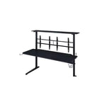 Table de jeu Royal Hampton avec port USB, noir