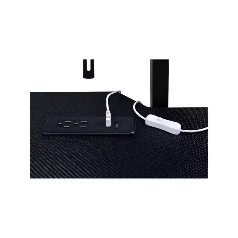 Table de jeu Royal Hampton avec port USB, noir