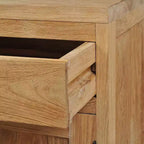 vidaXL Table de chevet Teck massif 40x30x50 cm
