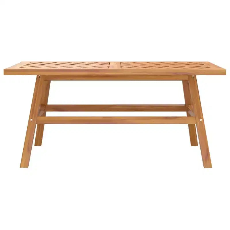 vidaXL Table basse 100x50x45 cm Bois d'acacia massif