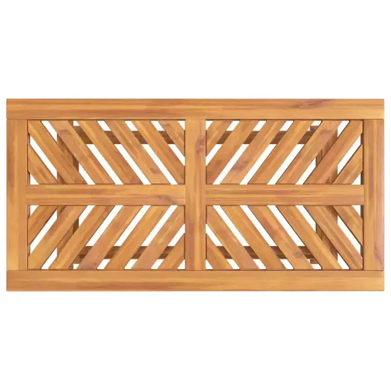 vidaXL Table basse 100x50x45 cm Bois d'acacia massif