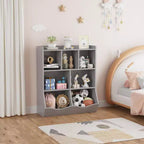 Étagère à Livres 3 Niveaux pour Enfants avec Meuble de Rangement pour Jouets, Casier pour Enfants