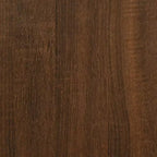 vidaXL Table basse blanc bois d'ingénierie, table basse moyenne en métal
