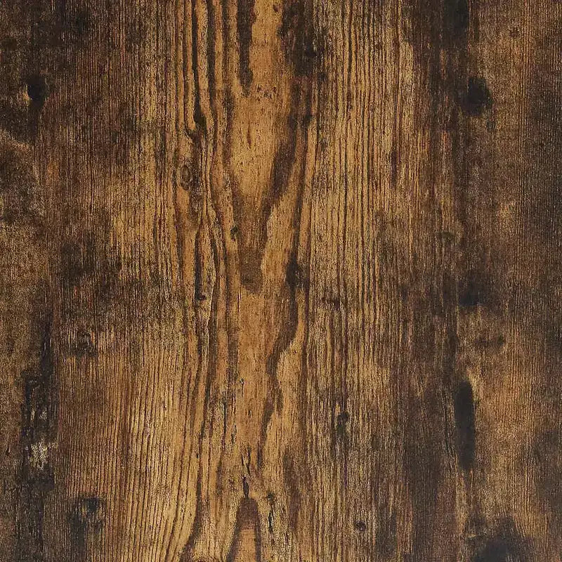 vidaXL Table basse blanc bois d'ingénierie, table basse moyenne en métal
