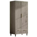 Armoire penderie 2 portes 1 tiroir