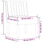 vidaXL Chaise de loisirs velours noir