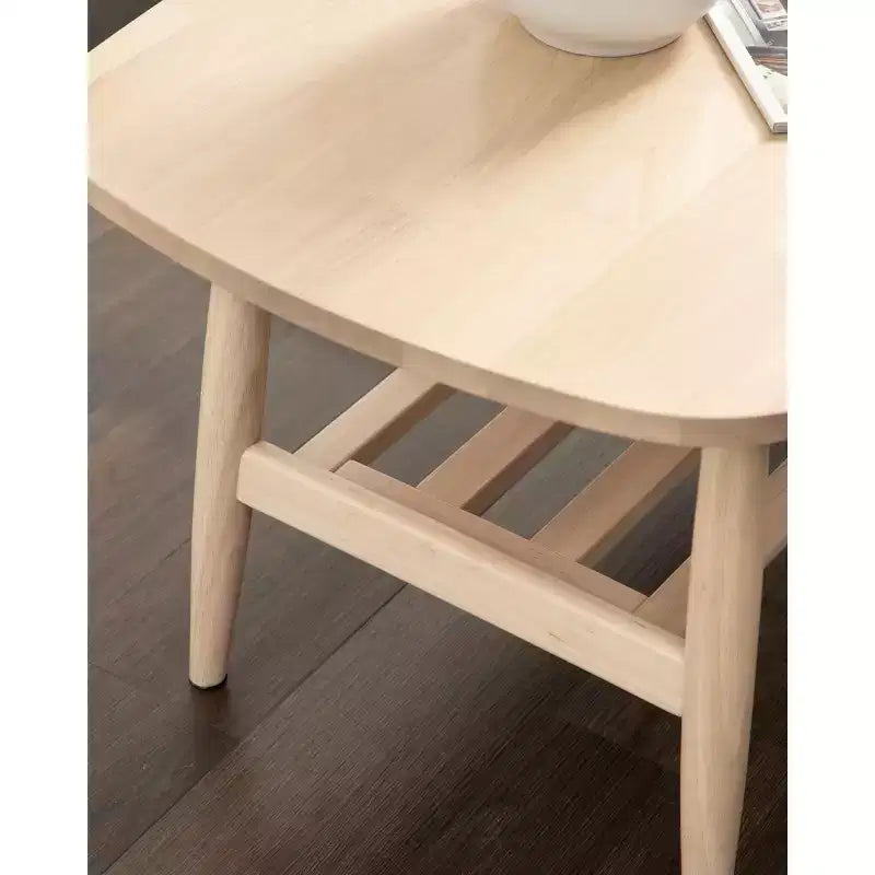 Table basse en bois Kate and Laurel Nilas, 44x22x18, Naturel