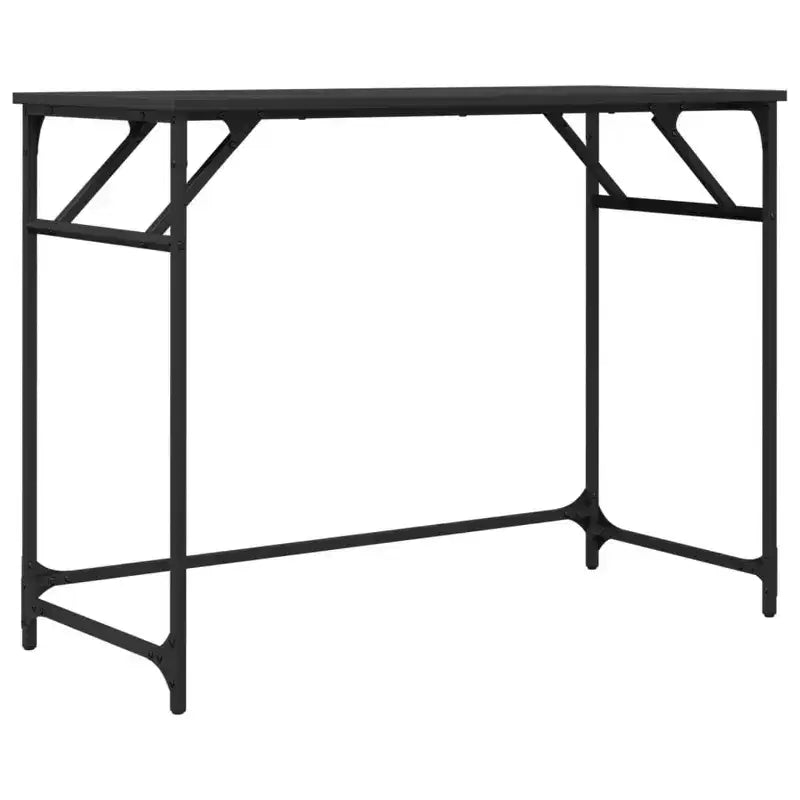 vidaXL Desk Accent Table Furniture Engineered Wood and Powder-coated Steel