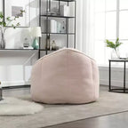 Fauteuil Poire TUYOHW avec Repose-pieds Rembourré, Fauteuil de Sol en Mousse capitonnée pour une Relaxation Totale, Ensemble Fauteuil Canapé Confortable pour Salon, Chambre