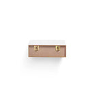 17.72 Étagère flottante blanche en bois avec supports invisibles, parfaite pour la décoration de salle de bain/chambre/cuisine ou pour exposer livres/plantes, installation facile.