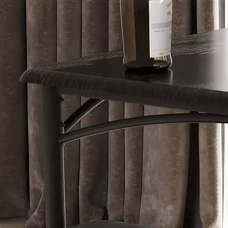 Ensemble de salle à manger 4 pièces avec table, 2 chaises et banc, table de cuisine style rétro peu encombrante pour petits espaces, cuisine, appartements