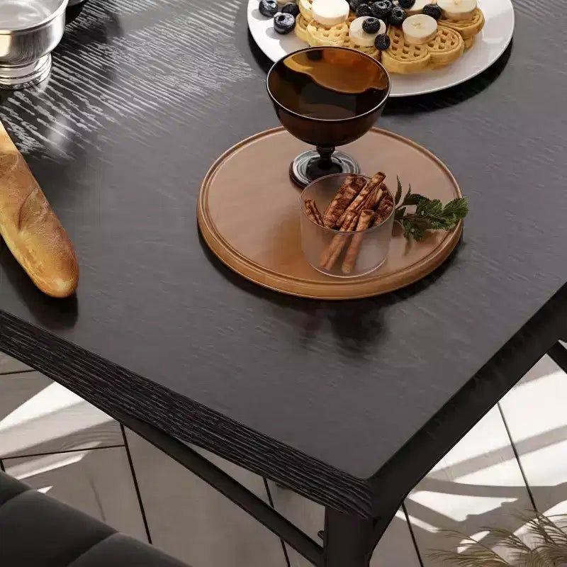 Ensemble de salle à manger 4 pièces avec table, 2 chaises et banc, table de cuisine style rétro peu encombrante pour petits espaces, cuisine, appartements