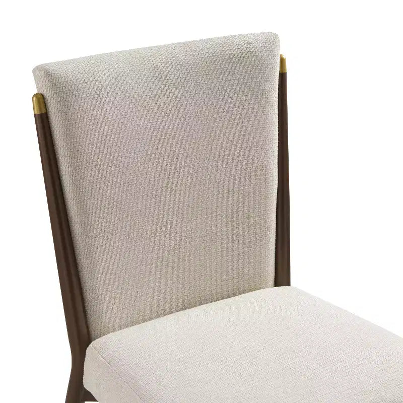 Christopher Knight Home Ulrika Chaises de salle à manger modernes rembourrées (Lot de 2)