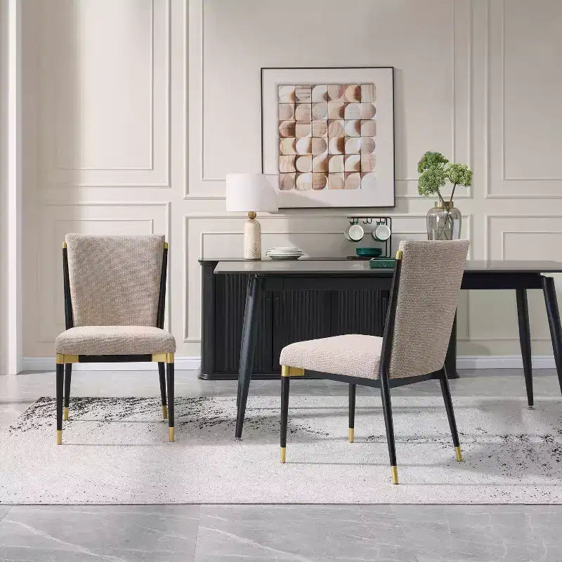 Christopher Knight Home Ulrika Modern Upholstered Dining Chairs (Set of 2)