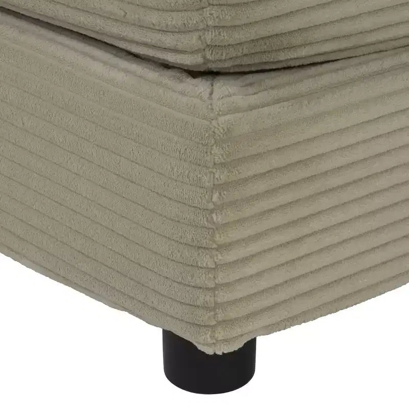 MAYEERTY Pouf bi-couche 35,4 pour salon, chambre, marron foncé