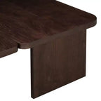 Ensemble de tables basses, design minimaliste rectangulaire, table combinée en bois polyvalente pour le bureau et le salon