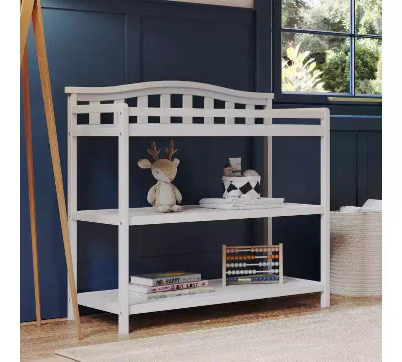 Ensemble de chambre de bébé Hampton Arch Top de Child Craft, 2 pièces, comprend un lit de bébé convertible 4-en-1 et une table à langer