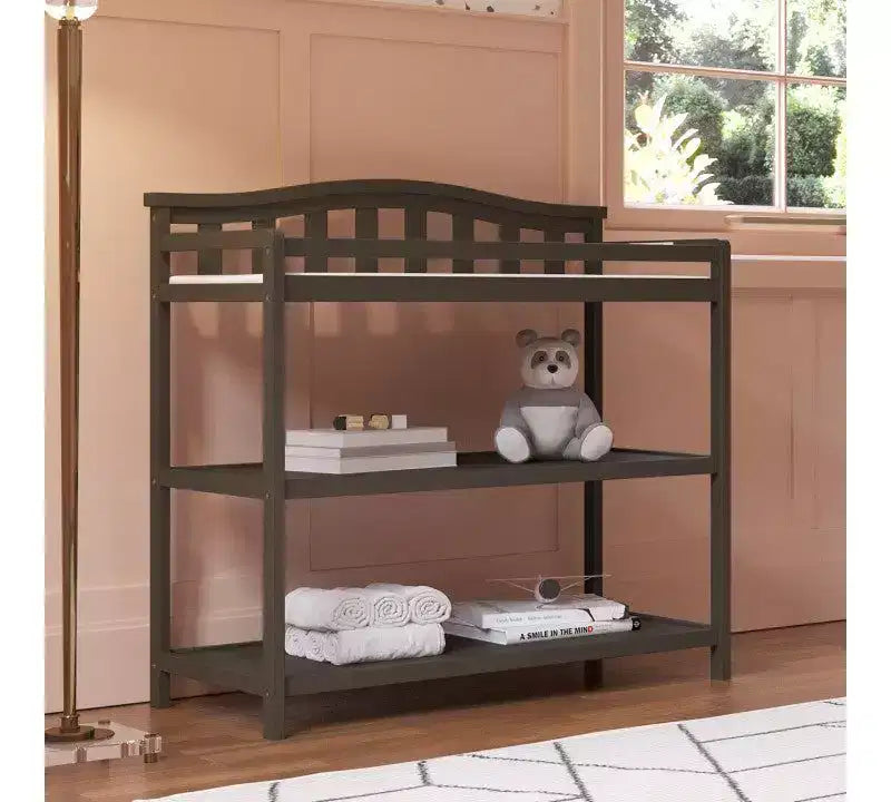 Ensemble de chambre de bébé Hampton Arch Top de Child Craft, 2 pièces, comprend un lit de bébé convertible 4-en-1 et une table à langer