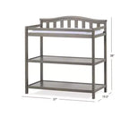 Ensemble de chambre de bébé Hampton Arch Top de Child Craft, 2 pièces, comprend un lit de bébé convertible 4-en-1 et une table à langer