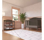 Ensemble de chambre de bébé Hampton Arch Top de Child Craft, 2 pièces, comprend un lit de bébé convertible 4-en-1 et une table à langer