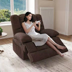 Fauteuil inclinable à bascule TUYOHW pour adultes, fauteuil de salon avec 3 modes de relaxation, fauteuil pour salon, chambre, bureau, capacité de 150 kg