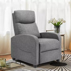 Fauteuil inclinable Zeus & Ruta avec poches latérales, réglable de 90 à 160°, et éponge haute résilience