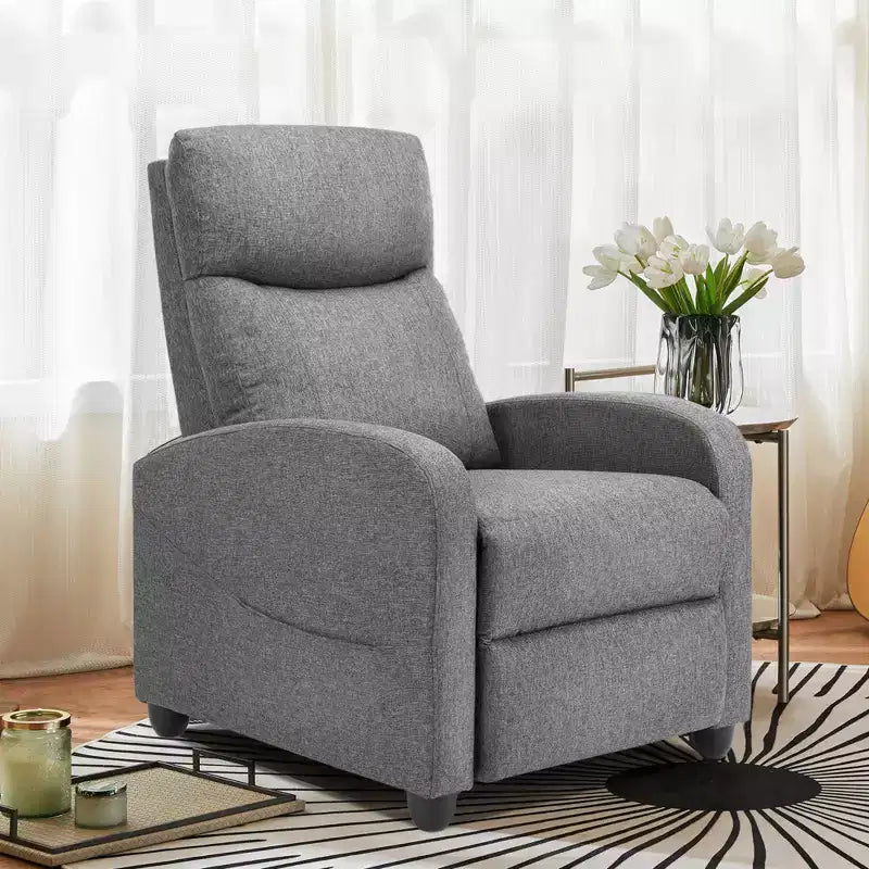 Fauteuil inclinable Zeus & Ruta avec poches latérales, réglable de 90 à 160°, et éponge haute résilience