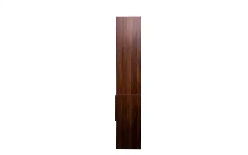 JVNOXK Bureau convertible pliable de 23 pouces avec étagère et tiroir de rangement, poste de travail multifonctionnel pour bureau à domicile, finition noyer