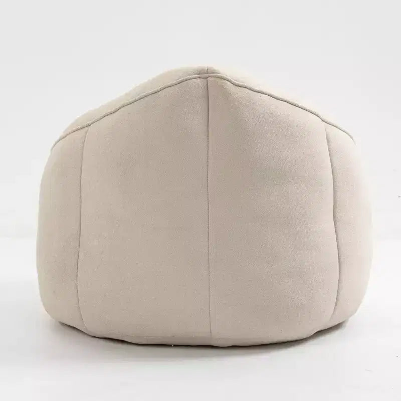 Canapé Poire en Mousse Haute Pression Fauteuil Poire Adulte avec Rembourrage en Mousse Compressée et Repose-Pieds