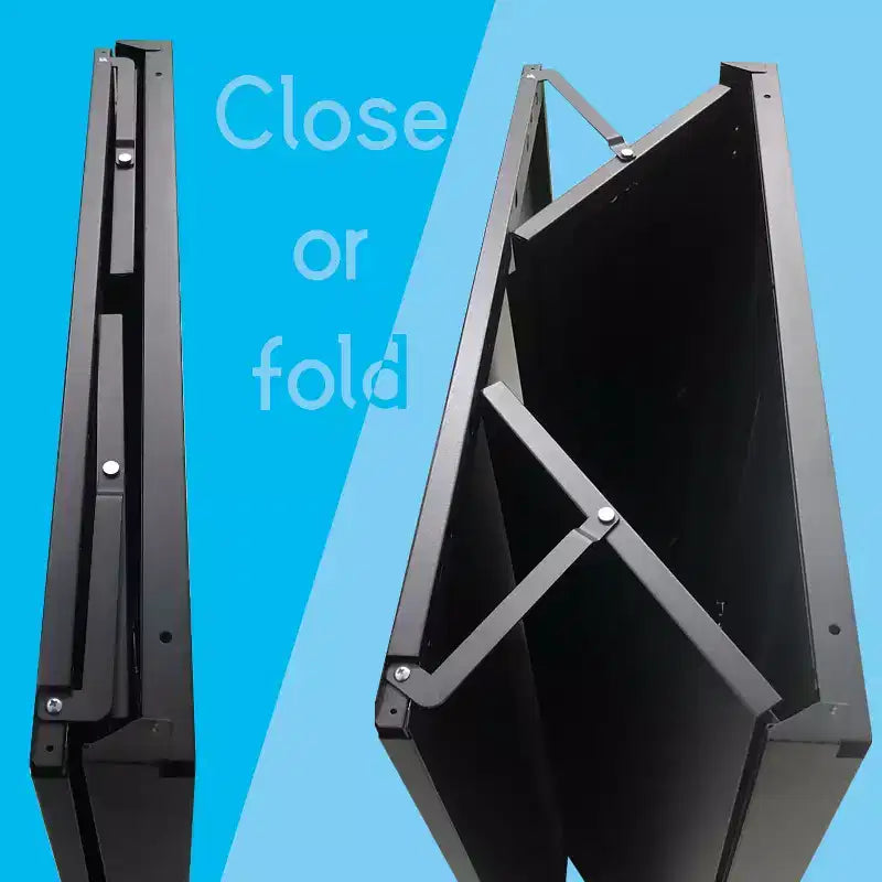MAYEERTY Armoire de rangement pliable en métal noir avec serrure, étagère réglable pour la maison, le bureau, l'école, le garage