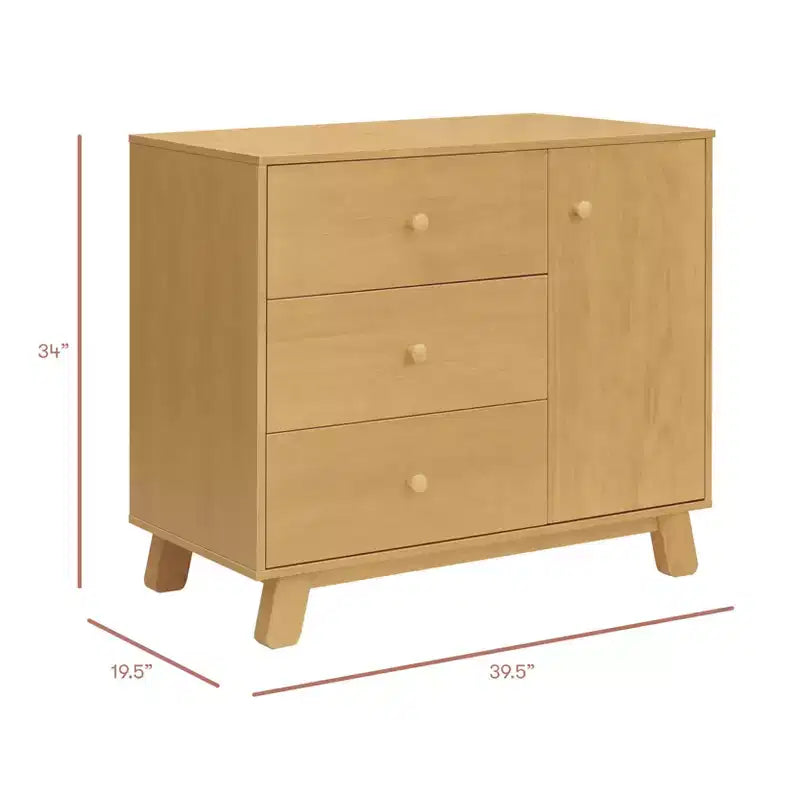 Commode moderne à 3 tiroirs Hudson Babyletto