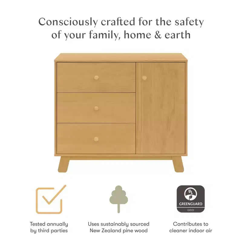 Commode moderne à 3 tiroirs Hudson Babyletto