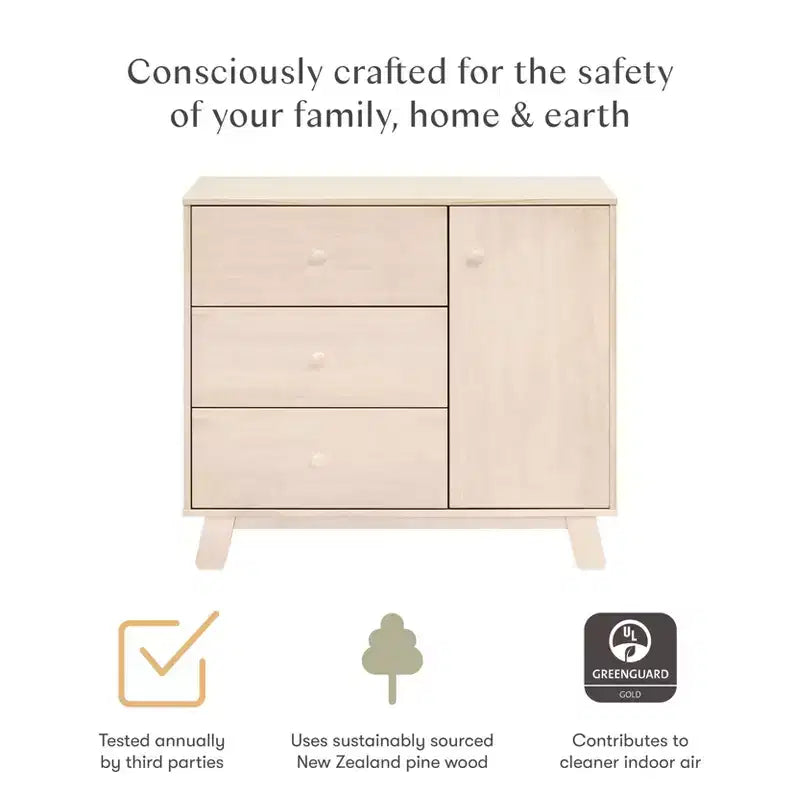Commode moderne à 3 tiroirs Hudson Babyletto