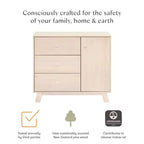 Commode moderne à 3 tiroirs Hudson Babyletto