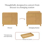 Commode moderne à 3 tiroirs Hudson Babyletto
