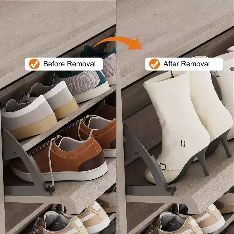 GarveeHome Meuble à Chaussures avec 6 Tiroirs Basculants, Armoire à Chaussures en Bois avec Étagère Réglable, Rangement à Chaussures, Meuble à Chaussures Caché pour Entrée