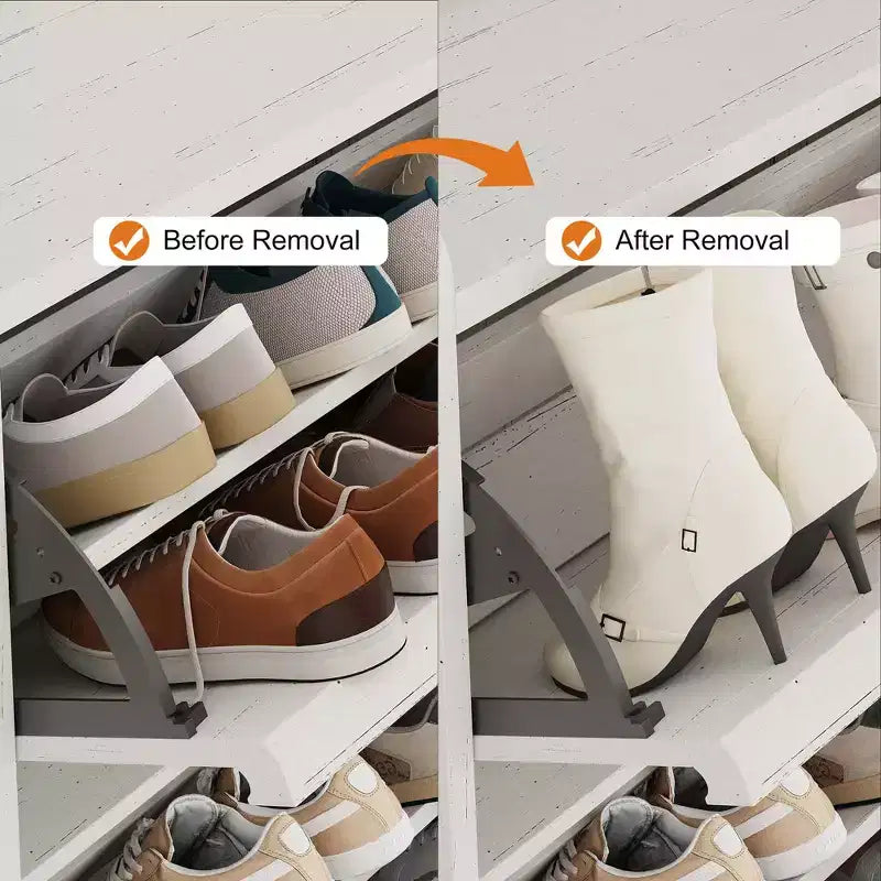 GarveeHome Meuble à Chaussures avec 6 Tiroirs Basculants, Armoire à Chaussures en Bois avec Étagère Réglable, Rangement à Chaussures, Meuble à Chaussures Caché pour Entrée