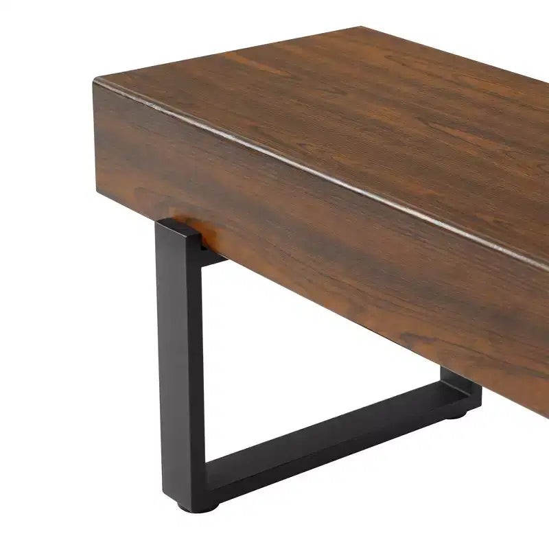 Banc en bois GDF Studio Sullivan Farmhouse 59, banc à chaussures moderne polyvalent