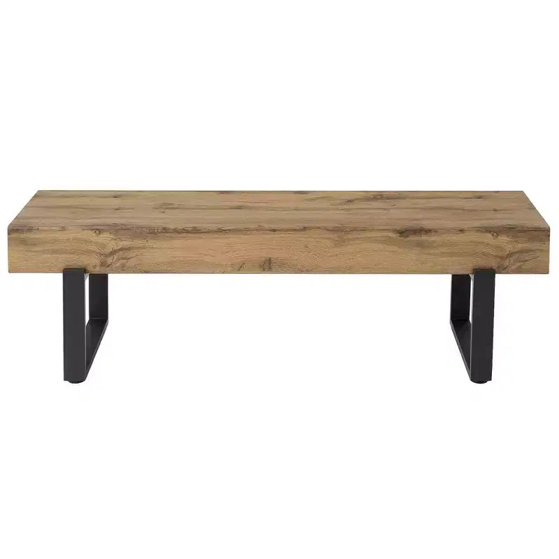 Banc en bois GDF Studio Sullivan Farmhouse 59, banc à chaussures moderne polyvalent